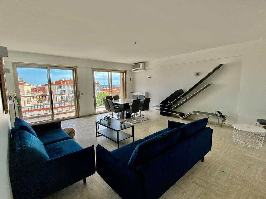 Central -300M Palais- Seaview-A/C-Wifi-Spacieux Cannes Exterior photo